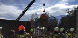 Höhenrettung in Obermieming