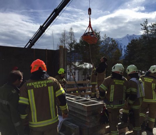 Höhenrettung in Obermieming