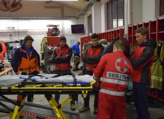 Tauschübung mit dem Roten Kreuz Telfs und der Bergrettung Mieming