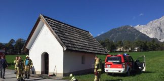 Brand Pestkapelle in Wildermieming