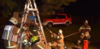 3 Übungsszenarien forderten Einsatzmannschaft