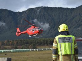 Unterstützungseinsatz nach Frontalkollision