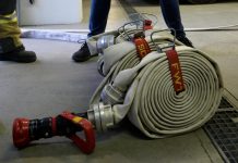 Übung Brand mit Stationsbetrieb