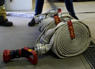 Übung Brand mit Stationsbetrieb