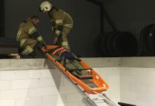 Übung zum Thema „Leiter und Sichern“