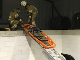 Übung zum Thema „Leiter und Sichern“