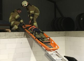 Übung zum Thema „Leiter und Sichern“