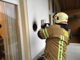 Brandmeldeanlage verhindert Fassadenbrand