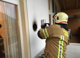 Brandmeldeanlage verhindert Fassadenbrand