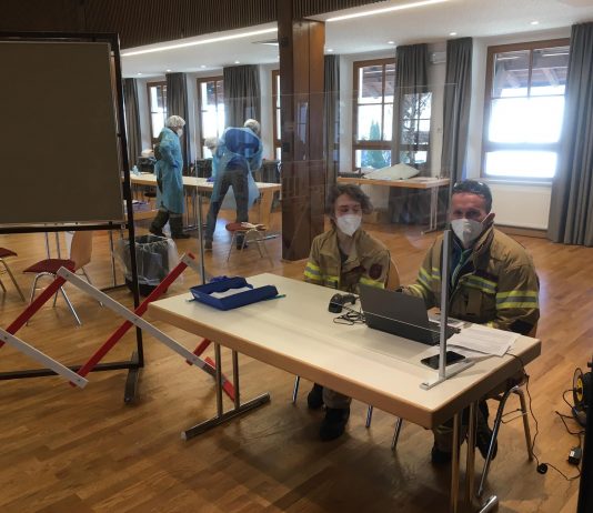 Unterstützung bei „Tirol testet“