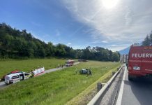 Verkehrsunfall auf der L236 Mötzer Straße