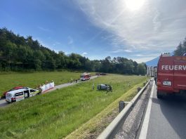 Verkehrsunfall auf der L236 Mötzer Straße