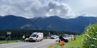Fahrzeugüberschlag auf der Landesstraße 236