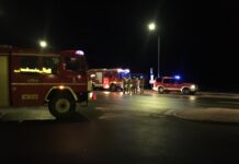 Neujahrseinsatz – Mülleimerbrand