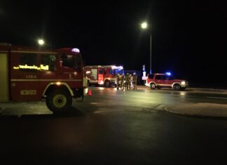 Neujahrseinsatz – Mülleimerbrand