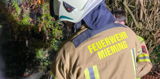 Brand im Freien