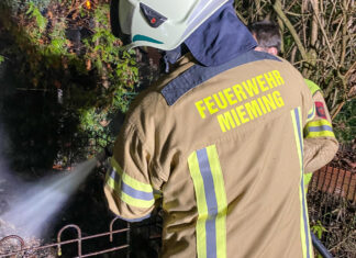 Brand im Freien