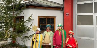 Besuch der Sternsinger