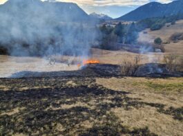 Brandmelde und Brandalarm in Mieming
