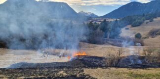 Brandmelde und Brandalarm in Mieming