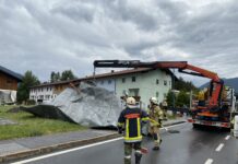 Unwetterfront hinterlässt schwere Schäden