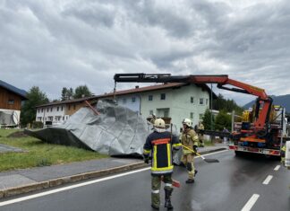 Unwetterfront hinterlässt schwere Schäden
