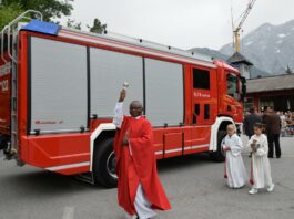 Fahrzeugsegnung RLF Mieming