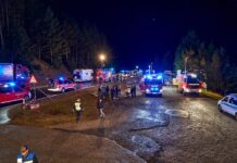 Abschnittsübergreifende Gesamtübung Busunfall 2024