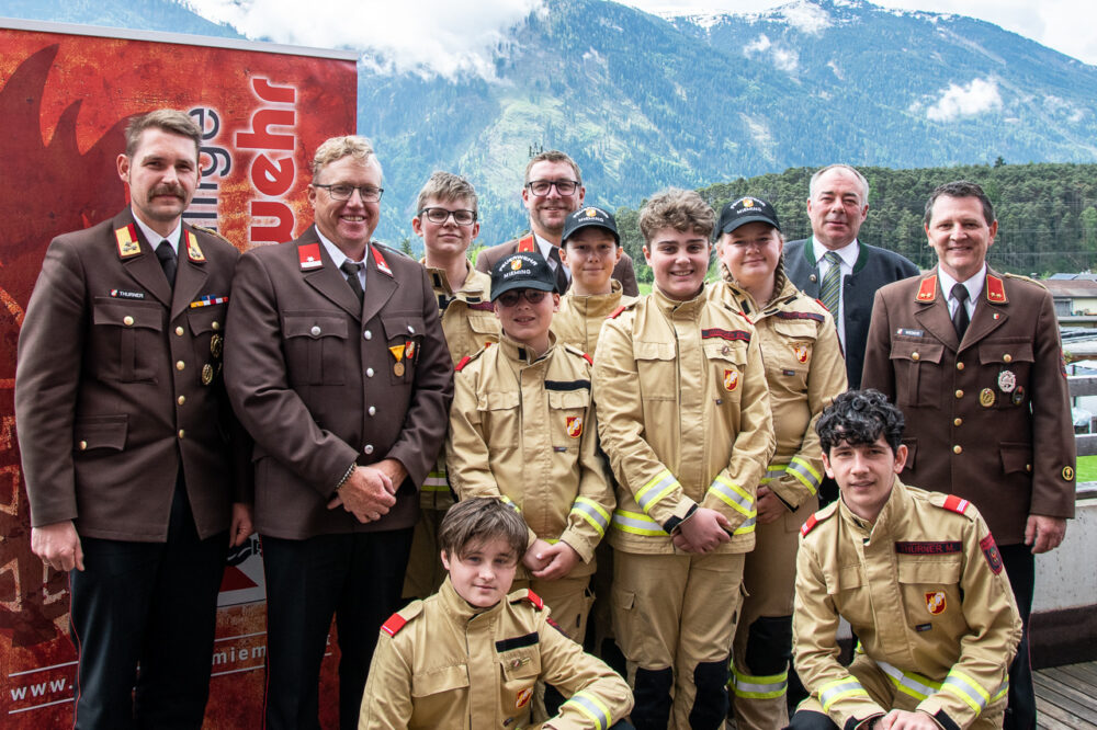 Die beförderten Mitglieder unserer Feuerwehrjugend