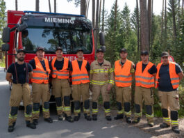 Verkehrsregelung beim Almabtrieb 2025