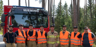 Verkehrsregelung beim Almabtrieb 2025
