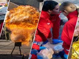 Blaulichttag der Jugend mit Feuerlöscherüberprüfung