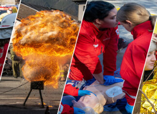 Blaulichttag der Jugend mit Feuerlöscherüberprüfung