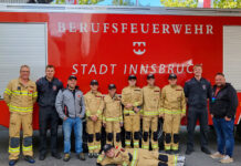 Besuch Berufsfeuerwehr Innsbruck und Leitstelle