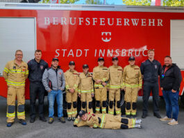 Besuch Berufsfeuerwehr Innsbruck und Leitstelle
