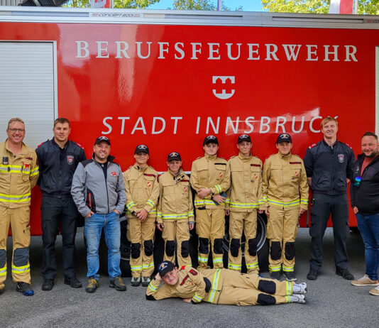 Besuch Berufsfeuerwehr Innsbruck und Leitstelle