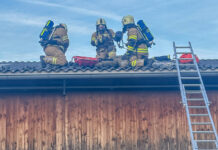 Übung Brand Maschinenhalle