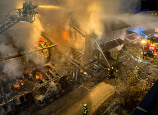 Brand Mehrfamilienhaus in Obsteig